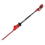 CRAFTSMAN Cordless Electric 18-in 180° Pivoting Head Pole Hedge Trimmer - 20 V (Battery and Charger included)