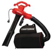 CRAFTSMAN 12 A 450 CFM 260 MPH 3-in-1 Backpack Corded Electric Leaf Blower