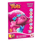 Calendrier de l'avent, Trolls, 32 chocolats, 50 g