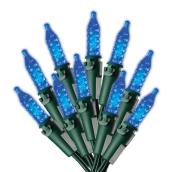 Sylvania Christmas String Lights - 50-Count LED M5 - Indoor Outdoor - Blue