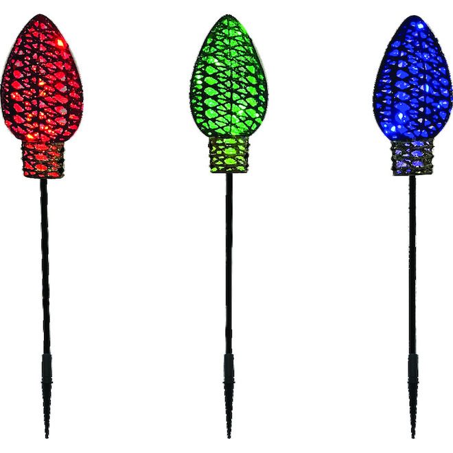 Holiday Living Pathway Bulb 18-in - 3/pk