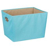 Grand panier de rangement, 56,7 l, bleu