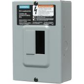 Siemens 2/4 Circuit 60 A 120/240 V EQL Type Aluminum Surface Mounted Loadcentre Single Phase and 3 Wires