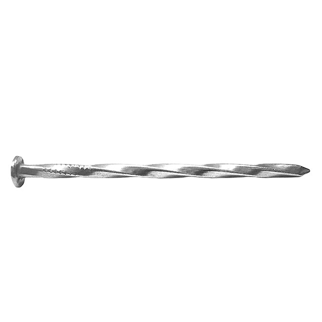 Duchesne Round Head Ardox Framing Nails - 1 1/4-in L - Bright Steel - 500 Per Pack