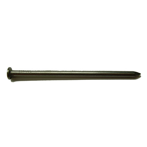 Duchesne Flat-Head Common Nails - 6D x 4-in L - Bright Steel - 75 Per Pack