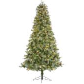 Holiday Living 7.5-ft Pre-Lit Artificial Christmas Tree with 450 Multi-Functions Colour-Changing LED Lights