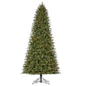 Holiday Living 12-ft Artifical Pre-Lit Superior Fir Christmas Tree - 1850 Multicoloured LED Lights - 8 Functions