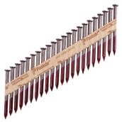 Clous à métal en bande, 2 1/2", Bte/2500