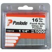 Finishing Nails - Strip - 16GA - 1 1/4-in - 1000/Box