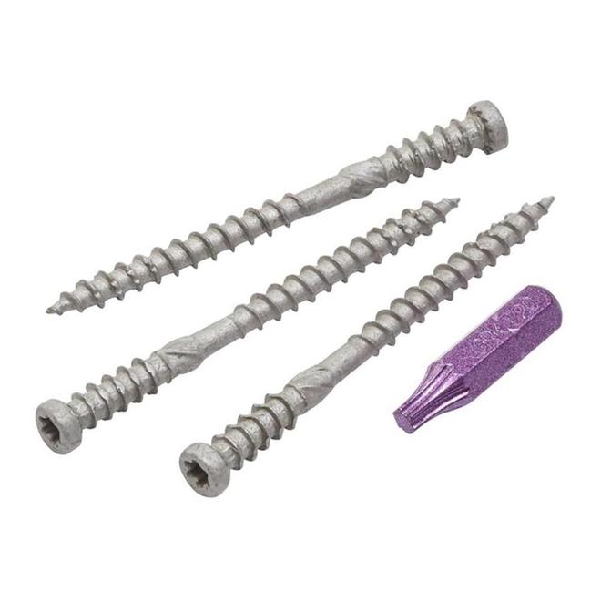 GRK Fasteners 67151- Kameleon HANDY-PK 9X2-in1/2 GREY