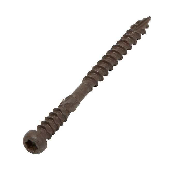 GRK Fasteners 67158- Kameleon HANDY-PK 9X2-in1/2 BRWN