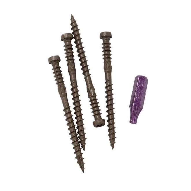 GRK Fasteners 67158- Kameleon HANDY-PK 9X2-in1/2 BRWN