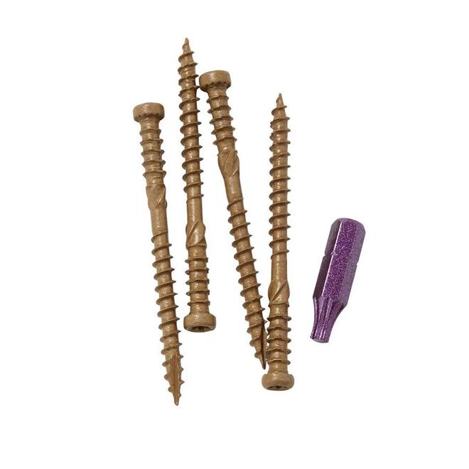 GRK Fasteners 67155- Kameleon HANDY-PAK 9X2-in1/2 Tan