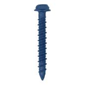 Buildex Tapcon 1/4 x 1-3/4" Slotted Hex Head Concrete Anchor in Blue - 225pc