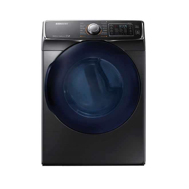 Electric Dryer with MultiSteam™ - 7.5 cu. ft. - Black Steel