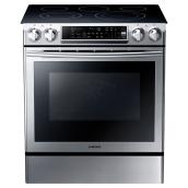 Slide-in Electric Range - 5.8 c. ft. - Stainless Steel