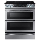 Slide-in Electric Range - 5.8 cu. ft. - Stainless Steel