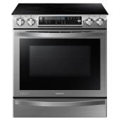Cuisinière encastrable à induction, 5,8 pi³, acier inoxydable