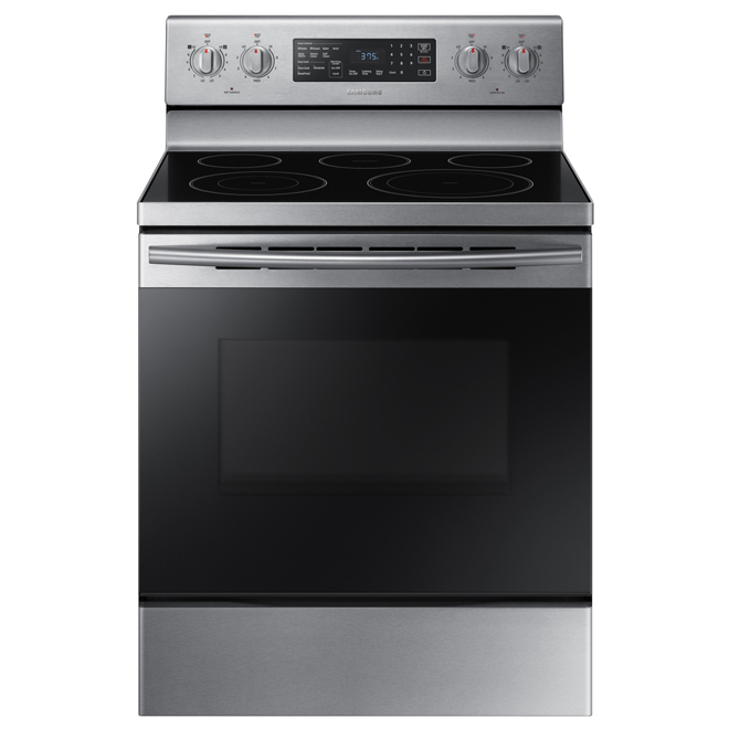 Samsung Self Cleaning Electric Range 5 9 Cu Ft Stainless