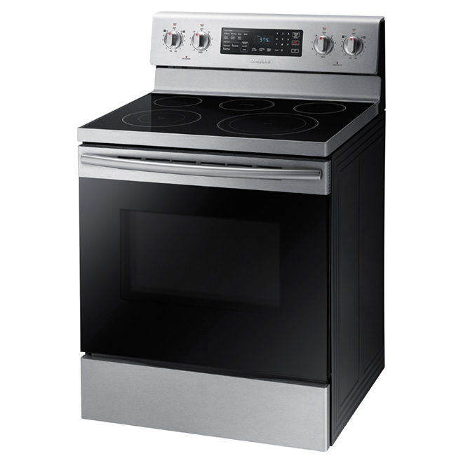 Samsung Self Cleaning Electric Range 5 9 Cu Ft Stainless