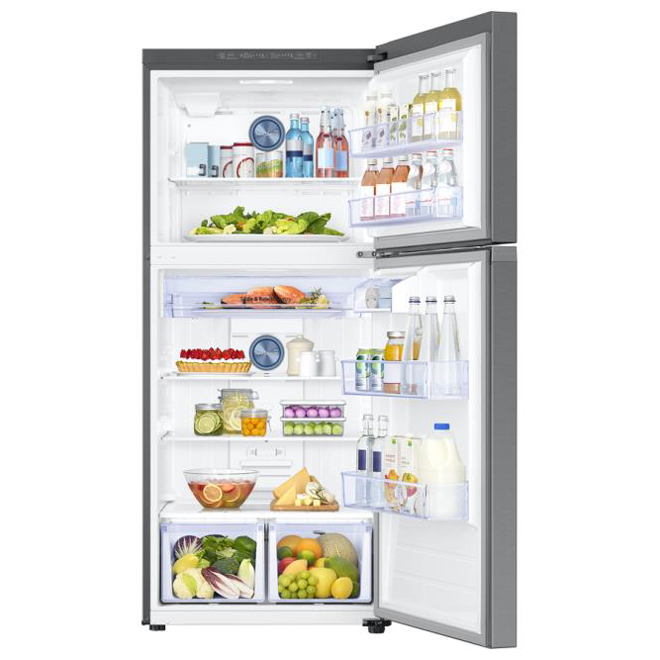 Samsung Refrigerator with FlexZone - 29-in - 17.6-cu ft - Stainless Steel