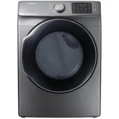 Gas Dryer with Sensor Dry and Steam - 7.5 cu. ft. - Platinum