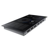 Electric Built-In Induction Cooktop - 36" - Black Steel