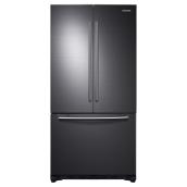 French-Door Refrigerator - 33" - 18 cu. ft. - Black Stainless