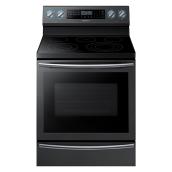 Cuisinière électrique avec tiroir chauffant, 5,9 pi³, noir