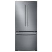 French Door, Bottom Freezer Fridge - 21.6 cu.ft. - Stainless Steel