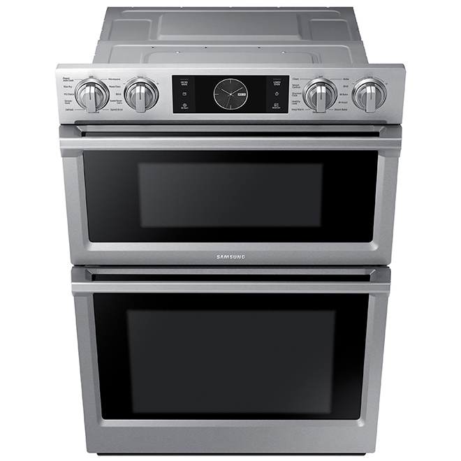 Samsung Wall Oven With Microwave 30 Stainless Steel Nq70m7770ds Aa Rona - Built In Wall Oven And Microwave