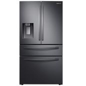 Réfrigérateur 4 portes Premium, 36", 28 pi³, inox noir