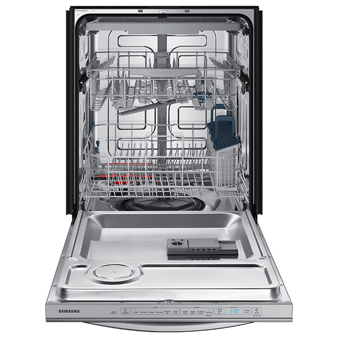 Samsung Dishwasher With Stormwash 48, How To Attach Samsung Dishwasher Granite Countertop