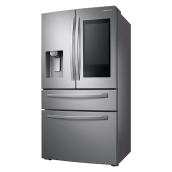 Samsung Refrigerator with Touchscreen - French Doors - 28-cu ft - 36-in - Stainless