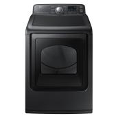 Samsung Electric Dryer - Sensor Dry - 7.4 cu. ft. - Black SS