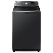 Laveuse à chargement vertical Samsung, 6 pi³, inox noir