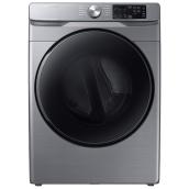 Samsung Gas Dryer with Steam Sanitize - 7.5 cu.ft. - Platinum