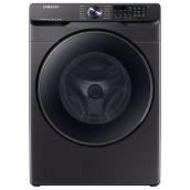 Samsung Front-Load Washer - 27-in - 5.8-cu ft - Black Stainless Steel - High Efficiency