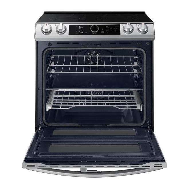 Cuisinière encastrée avec Flex Duo(MC) de Samsung friture à air convection véritable 30 po 6,3 pi³ acier inoxydable