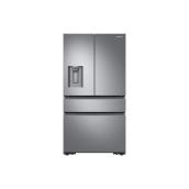 Réfrigérateur à portes françaises Samsung, 4 portes, 22,6 pi³, acier inoxydable