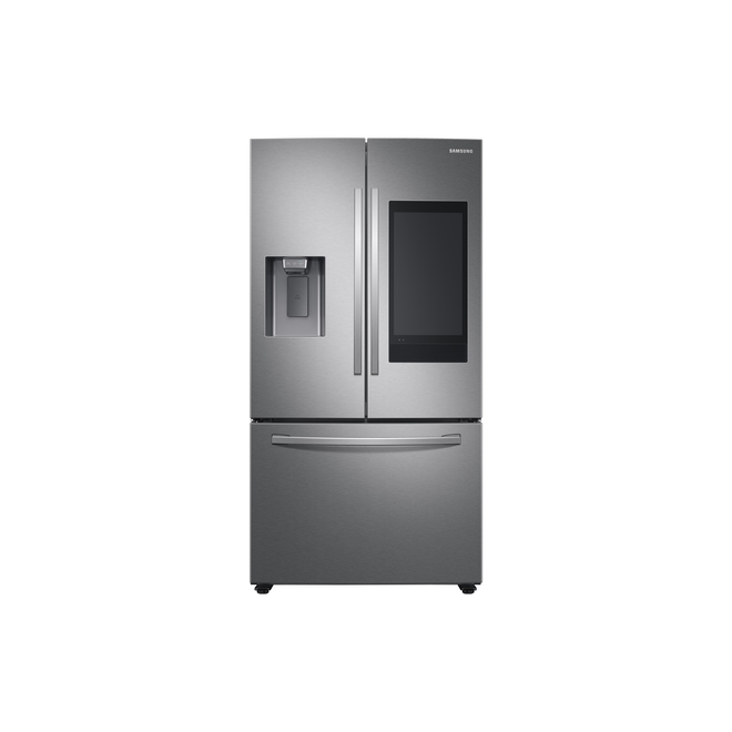 Smart French-Door Refrigerator Samsung - FamilyHub - 26.5-cu ft - Stainless Steel