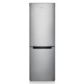 Réfrigérateur à congélateur inférieur Samsung avec éclairage DEL supérieur, 11,3 pi³, 24 po, acier inoxydable