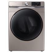 Samsung Electric Dryer with Steam Sanitize+ - 7.5 cu. ft. - Champagne