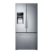 Samsung French Door Refrigerator with SpaceMax™ and Ice Maker - 33-in - 25.5 cu. ft. - Stainless Steel
