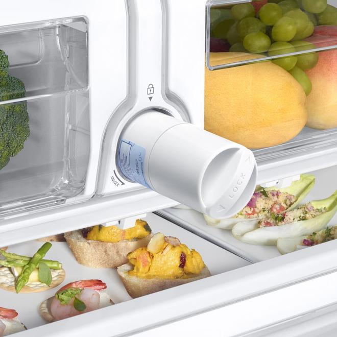 Refrigerateur Samsung SIDE BY SIDE AVEC DISTRIBUTEUR D'EAU ET