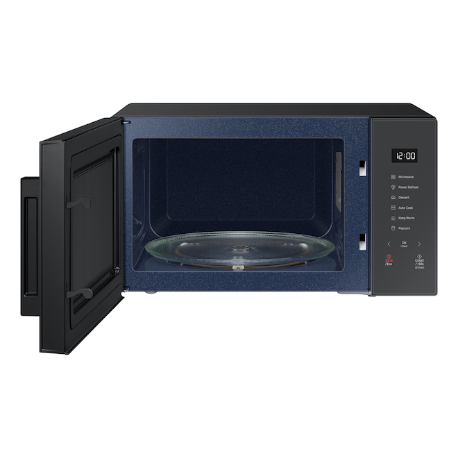 Samsung 1.1-cu. ft. 900-Watt Countertop Microwave - Black Stainless Steel