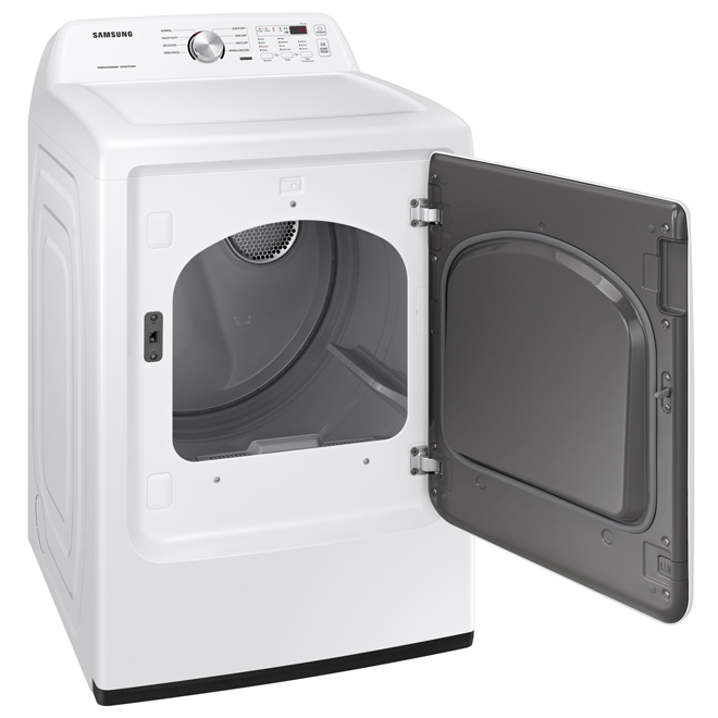 Samsung 7.2 cu.ft. White Electric Dryer with Sensor Dry