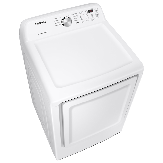 Samsung 7.2 cu.ft. White Electric Dryer with Sensor Dry