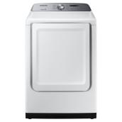 Samsung 7.4 cu ft White Electric Dryer with Sensor Dry