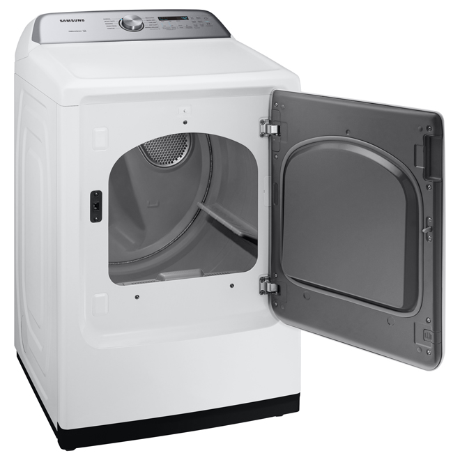 Samsung 7.4 cu ft White Electric Dryer with Sensor Dry